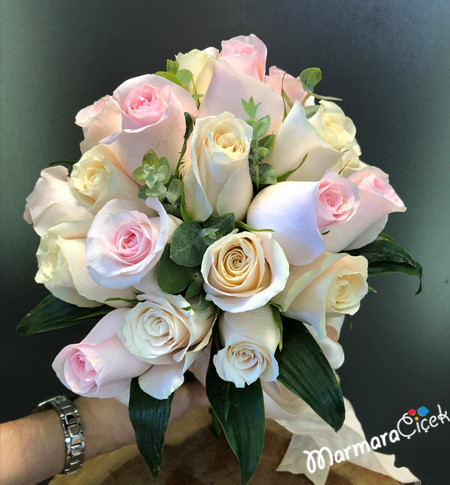 Soft Roses Bridal Bouquet