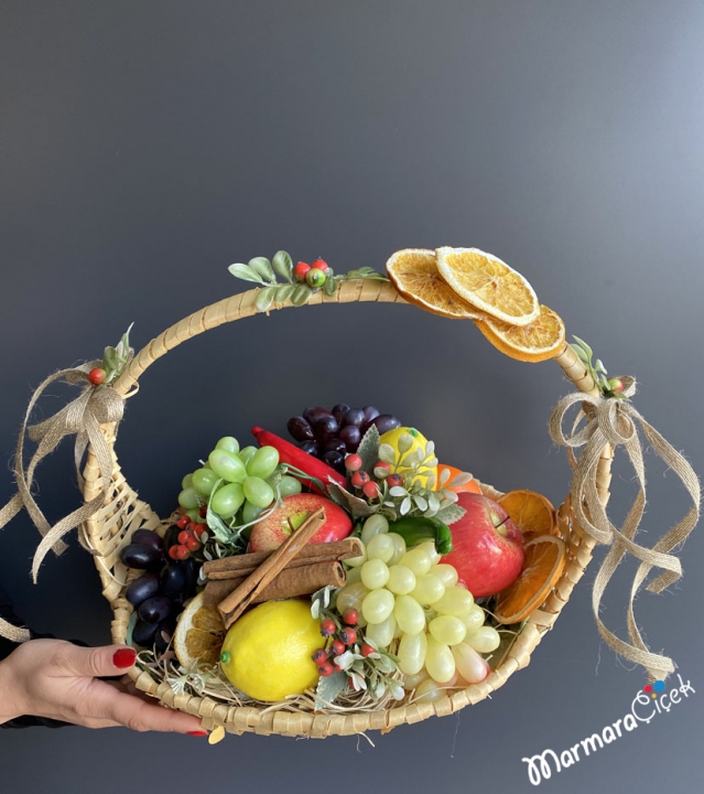 Artificial Fruit Basket