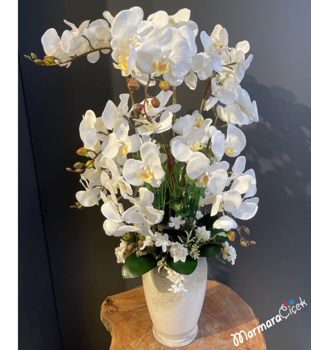 Stylish Arrangement with Orchids