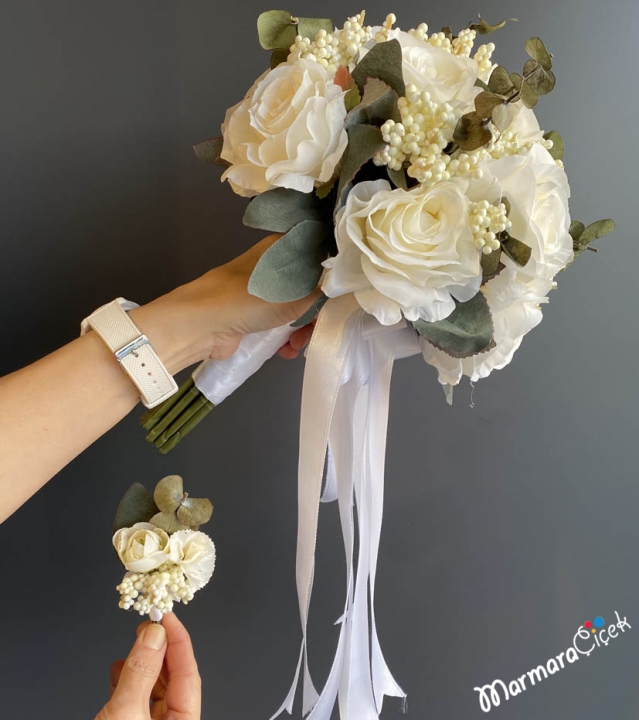 Artificial Bridal Bouquet