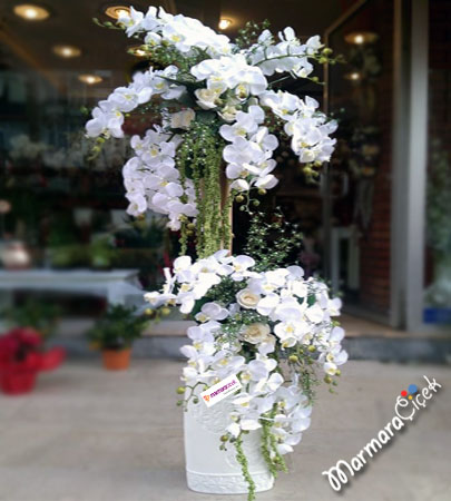 Artificial Orchid Waterfall