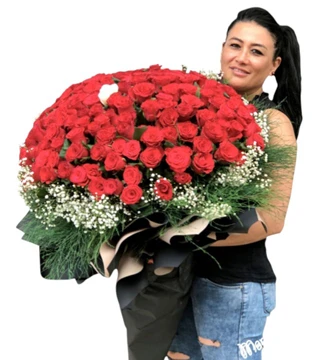 200 Gül  Buketi