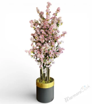 Pembe Bahar Dalı Yapay Ağaç