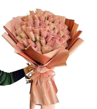 Pembe Grup Gül Buketi