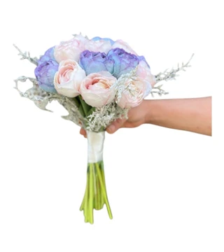 Yapay Peony Gelin Buketi