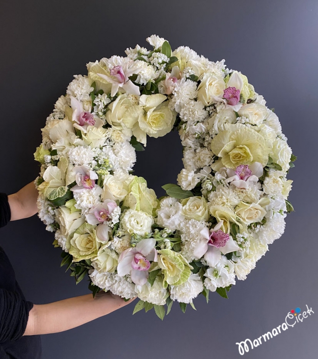 Wreath on Coffin