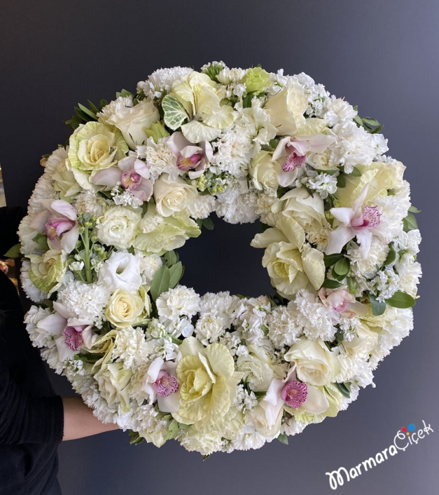 Wreath on Coffin