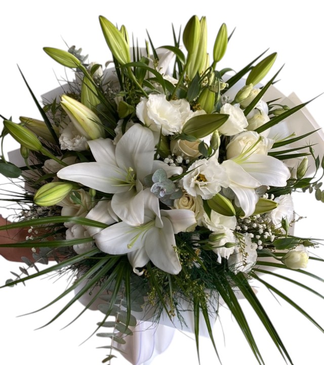 Kokulu Lilyum Buketi