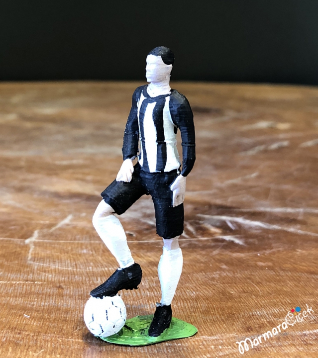 3D Baskı  Futbolcu Figürü