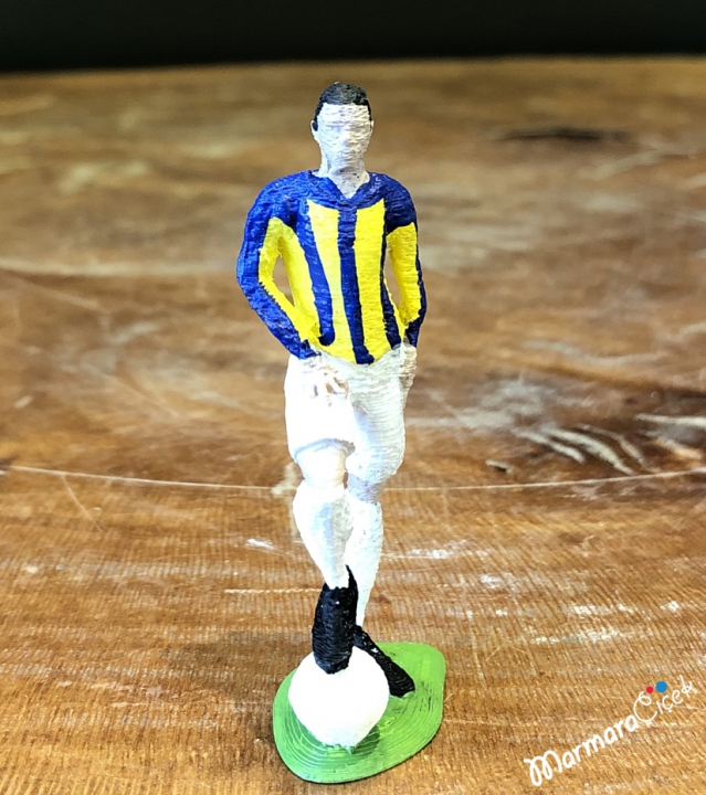 3D Baskı Futbolcu Figürü