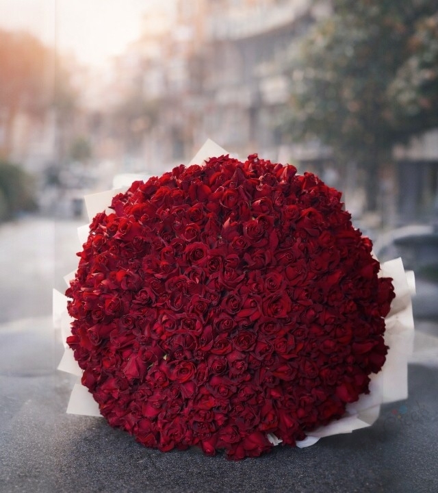 500 Adet Gül Buketi