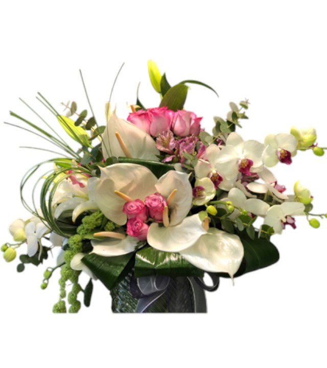 Orkide Lilyum Aranjman