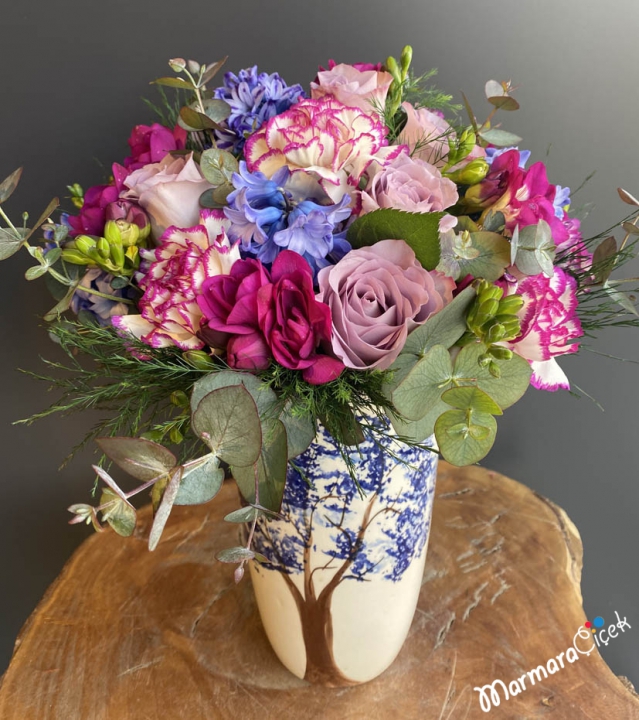 Arrangement of Spring Flowers