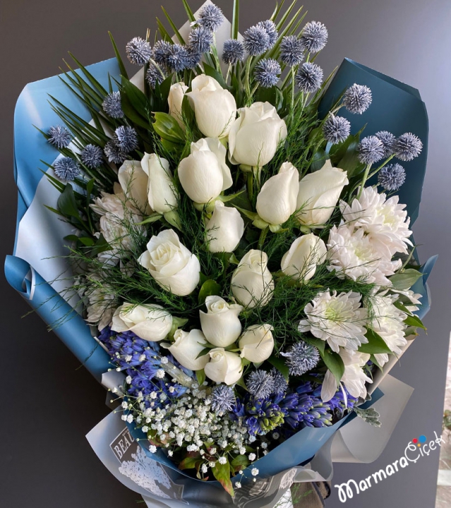 Bouquet of White Roses