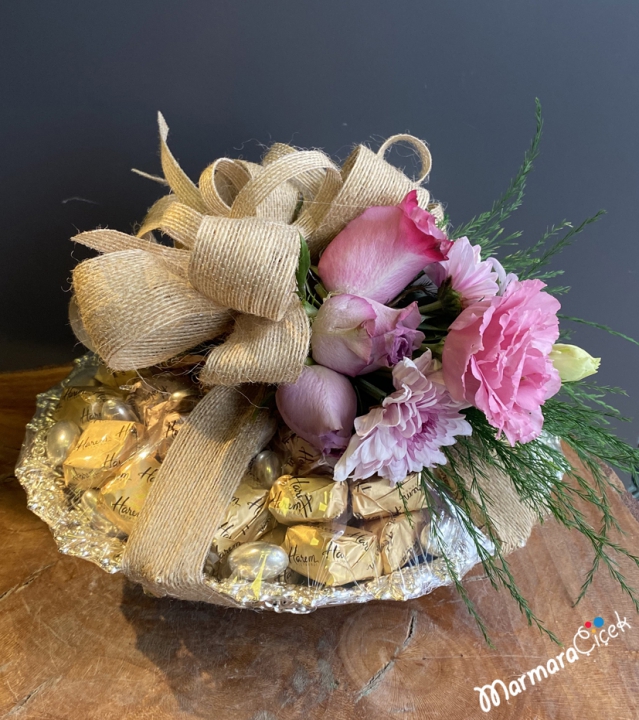 Çiçek ve Çikolata,Söz nişan çiçeği, Nişan çikolatası