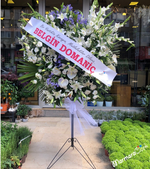 Wedding Flowers Spray With Easel