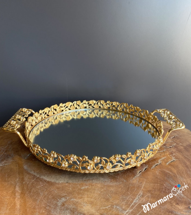 Gold Çikolata Tepsisi