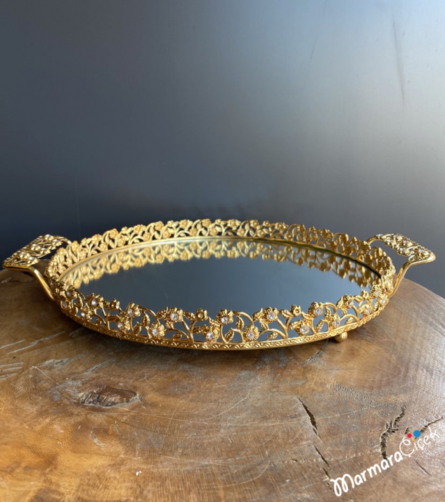 Gold Çikolata Tepsisi