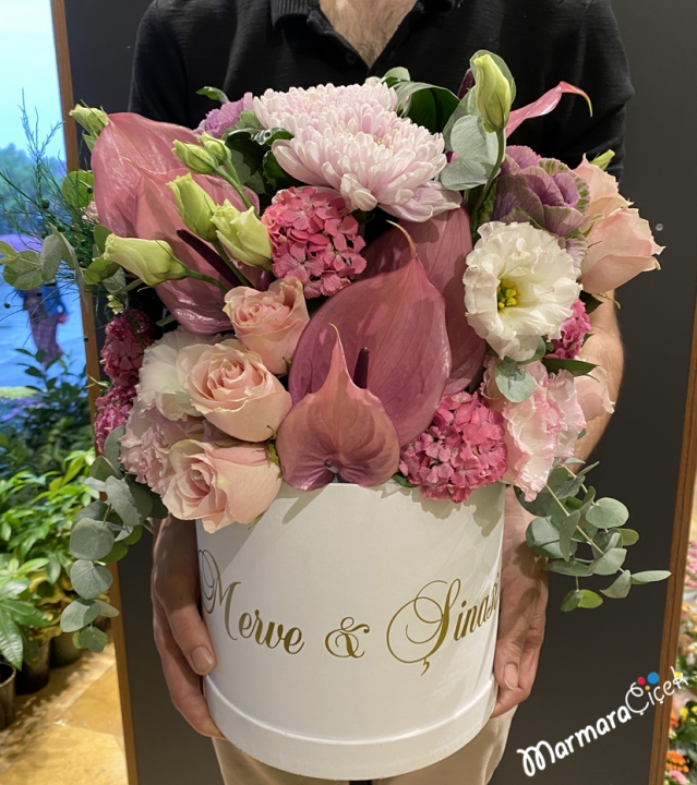 The Engagement Flower Named in The Box