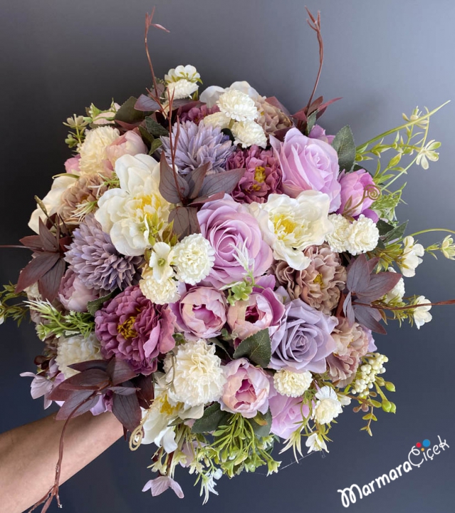 Lilac Artificial Table Flower