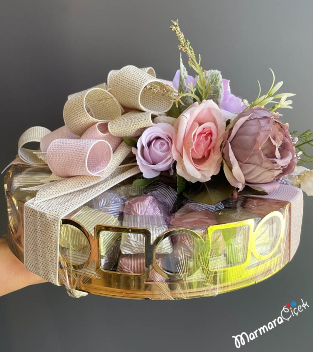 Söz- Nişan Çikolata Tepsi 