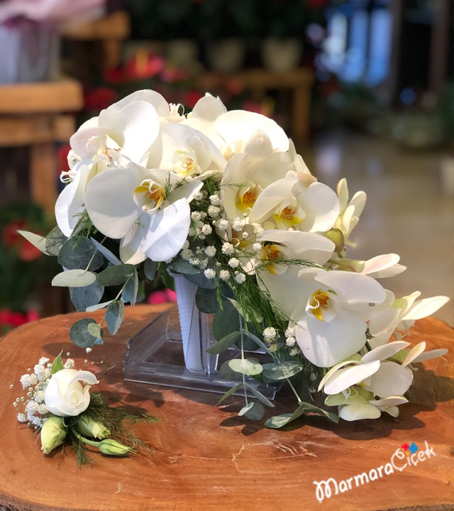 Orchid Bridal Bouquet