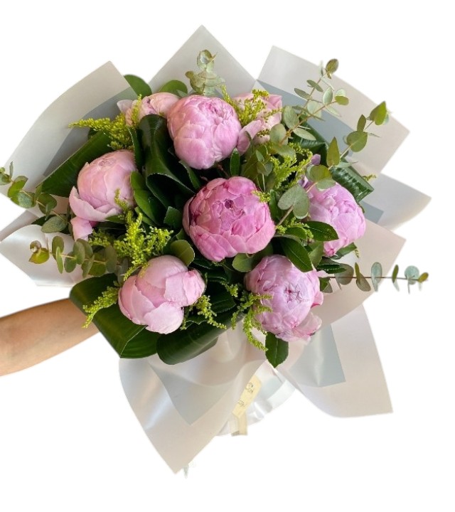 Pembe Şakayık Buketi