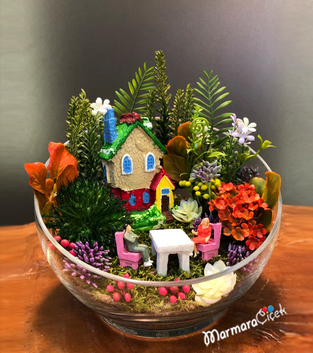 Mini Bahçe Teraryum