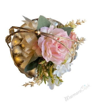 Gold Detaylı Çikolata Tepsisi