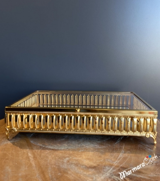 Gold Sandık Nişan Çikolata Kutusu