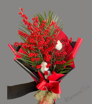 İlex Yılbaşı Buketi