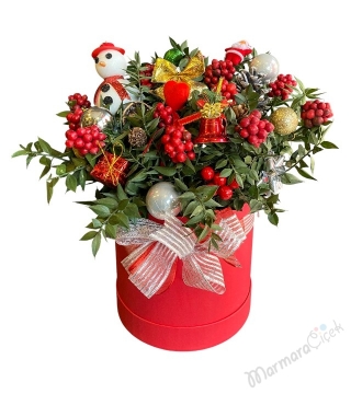 Yılbaşı Kutu Aranjmanı