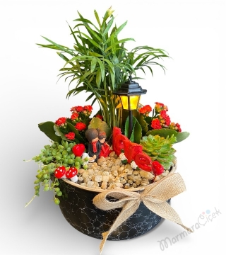 Işıklı Romantik Teraryum