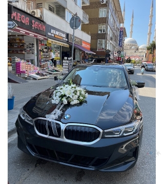 Klasik Beyaz Gelin Arabası