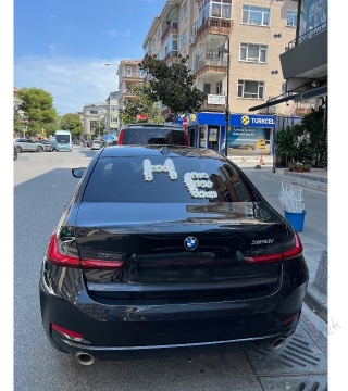 Klasik Beyaz Gelin Arabası