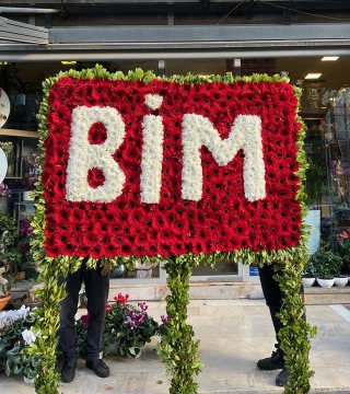 Kurum İsimli Pano Çelenk