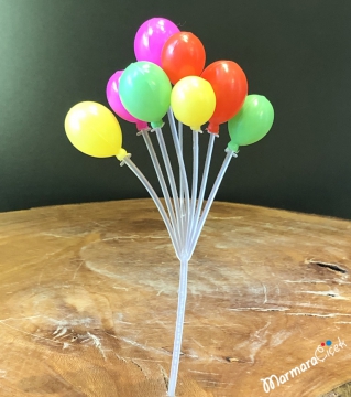 Mini Renkli Balonlar
