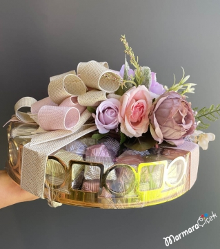 Söz- Nişan Çikolata Tepsi 