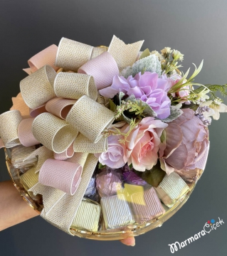 Söz- Nişan Çikolata Tepsi 