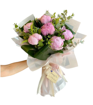 Pembe Şakayık Buketi