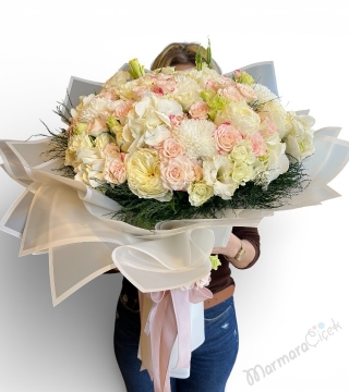 Pudra Lüks Büyük Buket