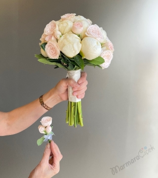 Romantik Şakayık Gelin Çiçeği