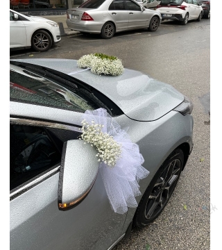 Sade Cipso Gelin Arabası Süsleme