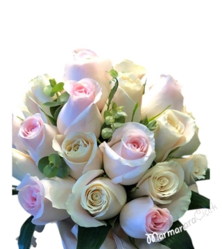 Soft Güllerden Gelin Buketi