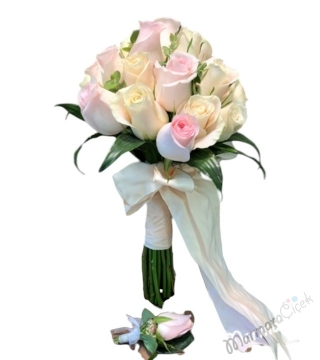 Soft Güllerden Gelin Buketi