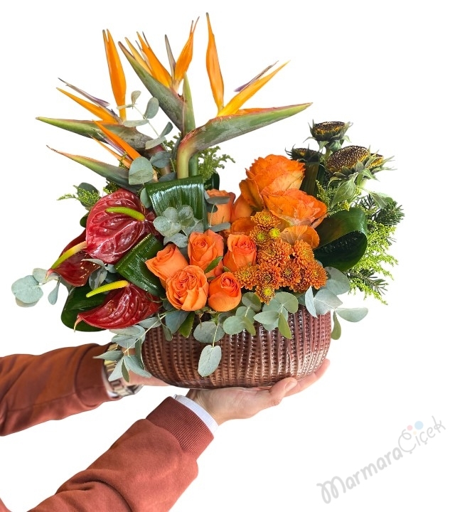 Tropikal Çiçek Tasarım 