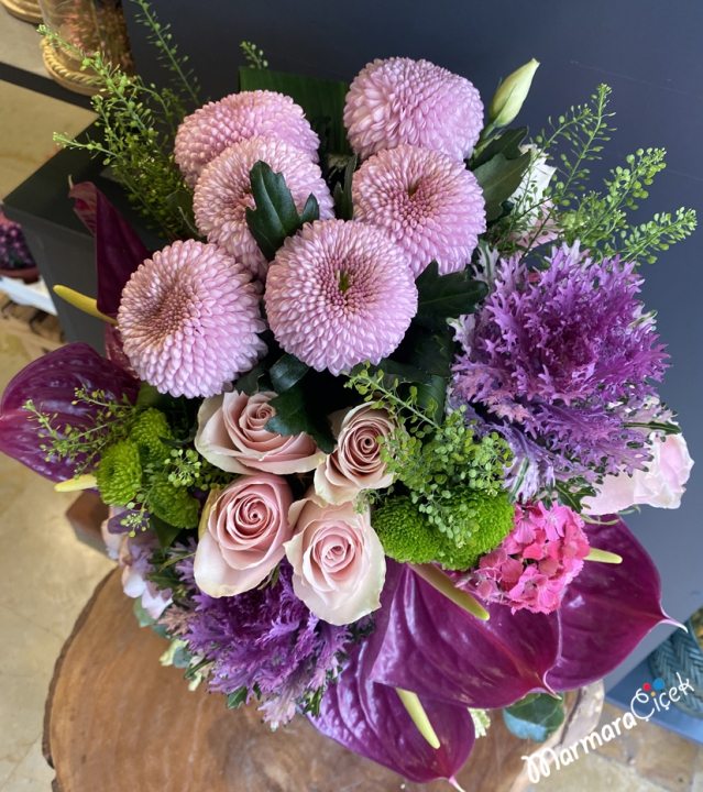 Engagement Flower with Vase