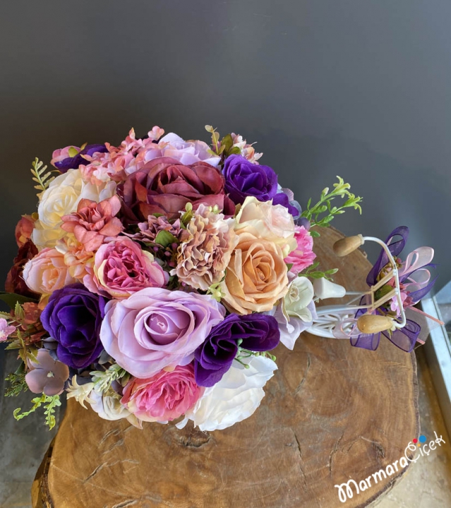 Artificial Bicycle Flower