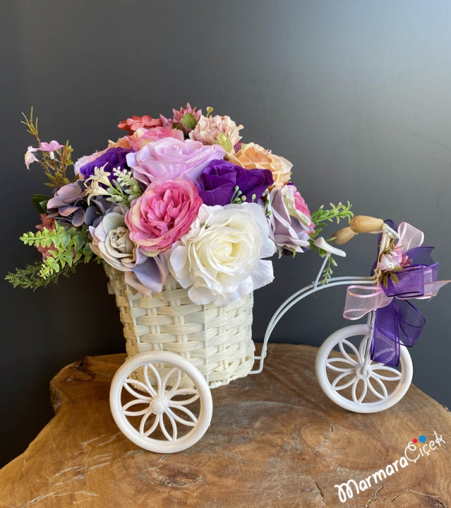 Artificial Bicycle Flower