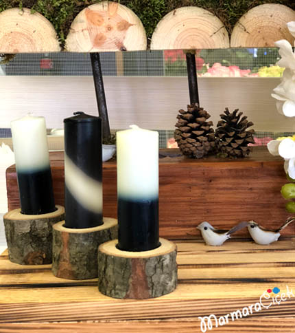 Yapay Çiçeklerden Şelale